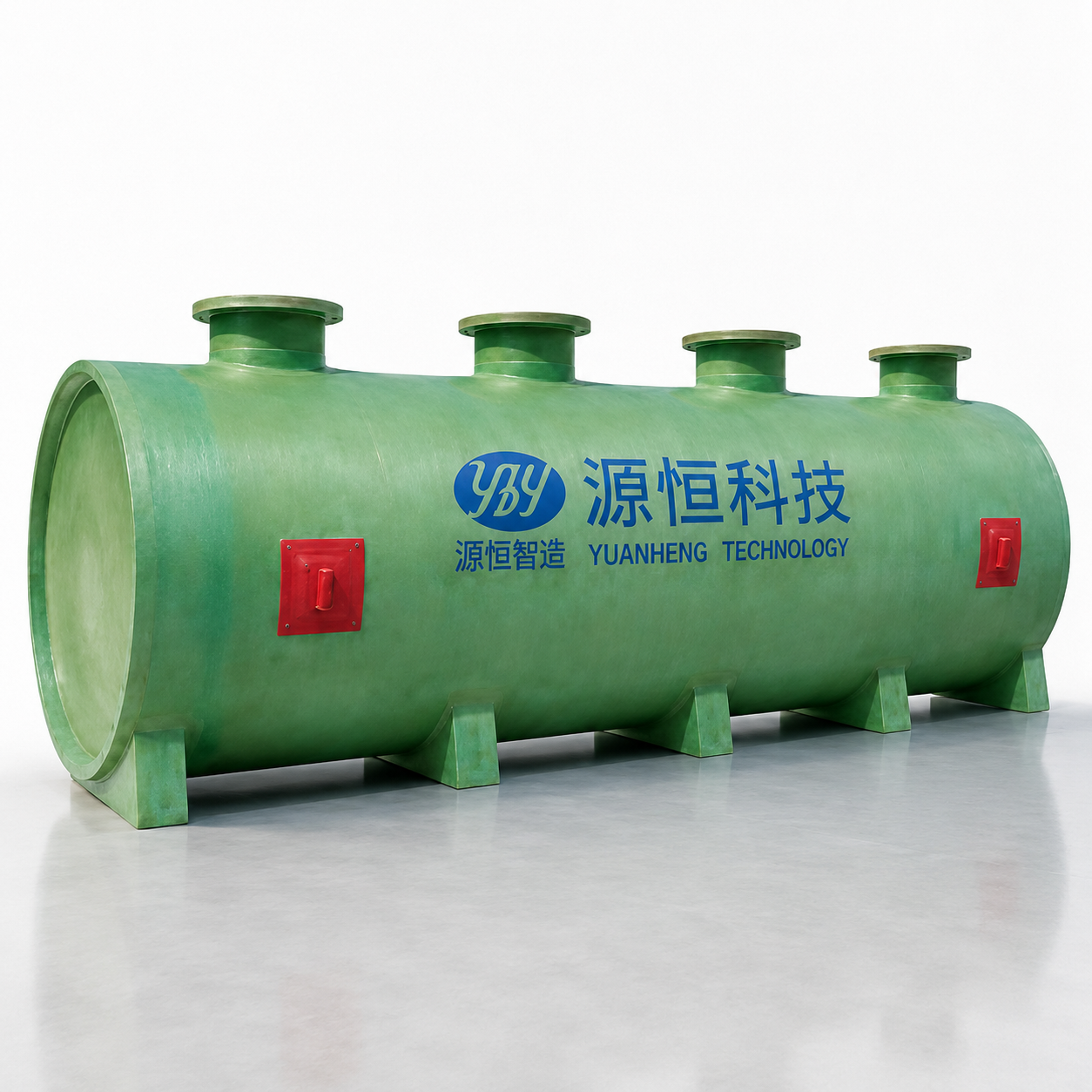 Fiberglass Integrated Domestic Wastewater Treatment System YHWJ-B