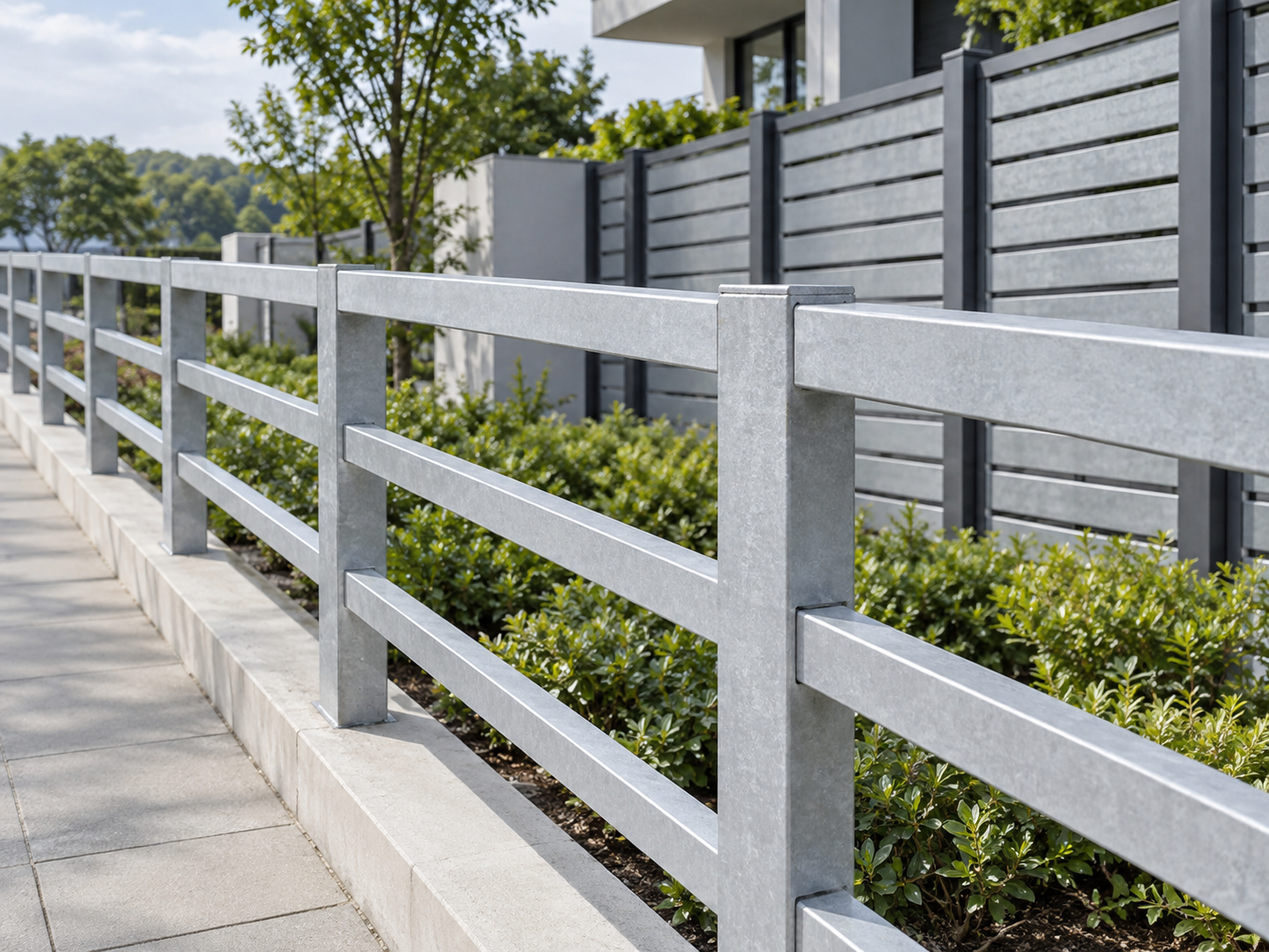 Pre-Galvanized rectangular steel tube for fencing, racking, and furniture